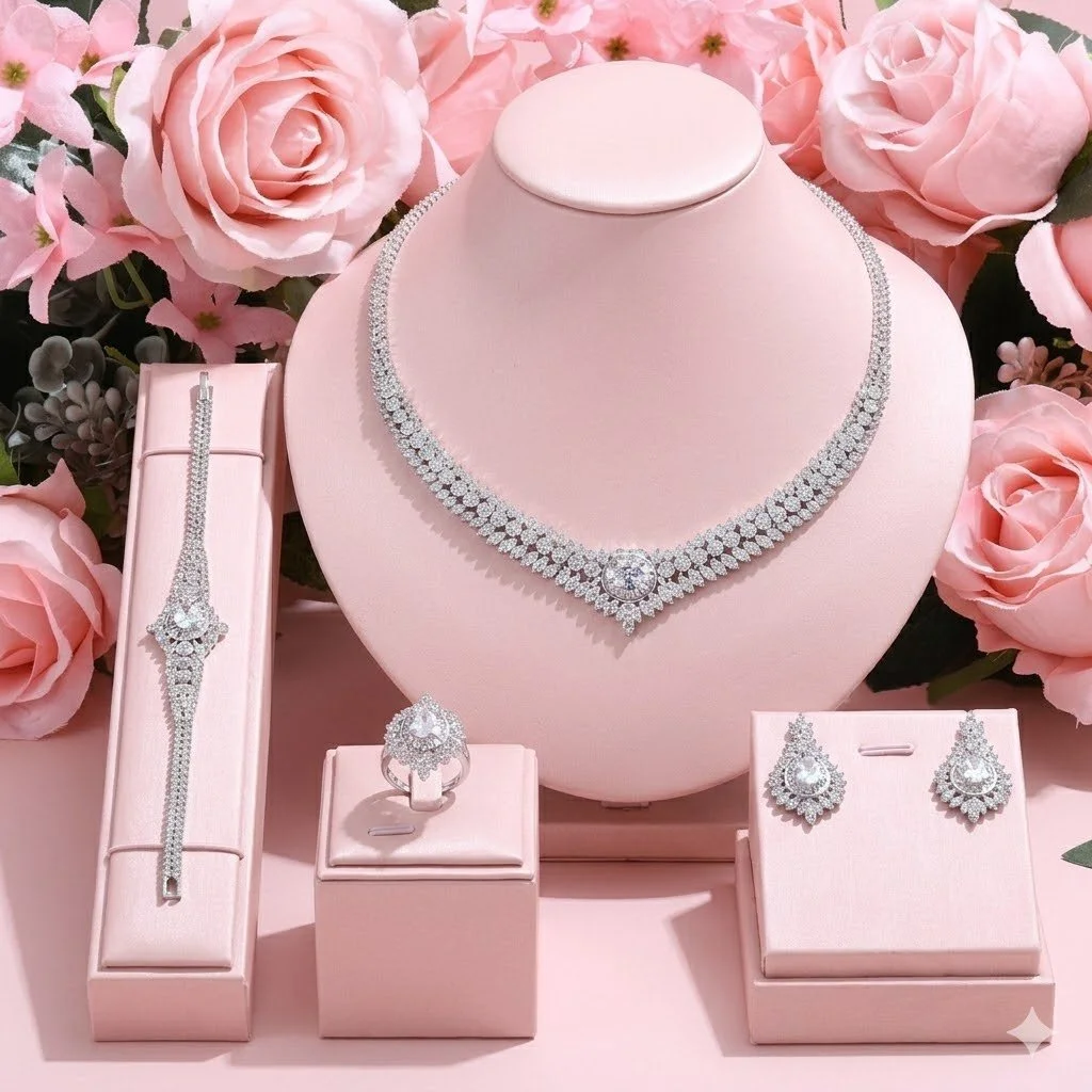 Crestalume Jewelry Set