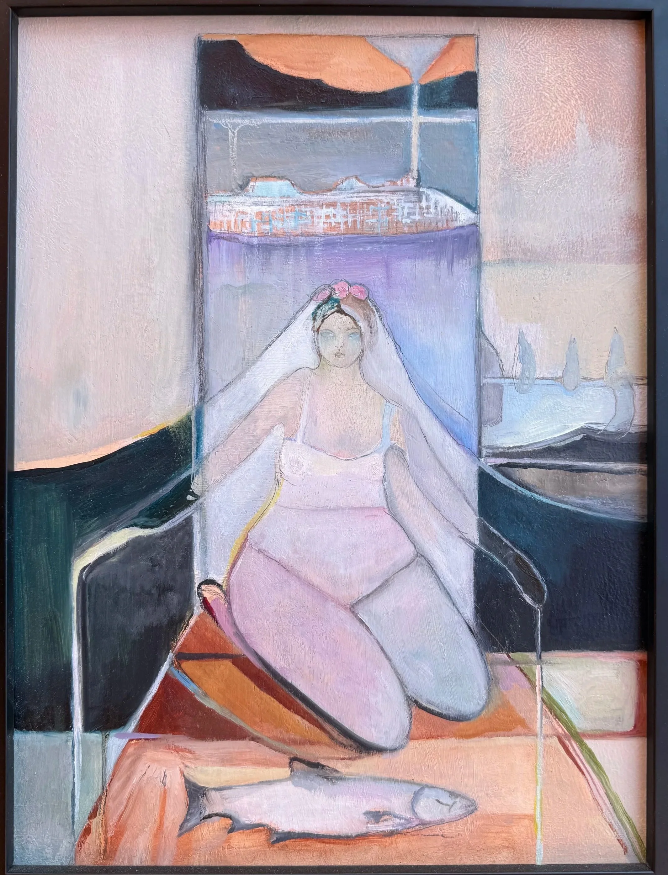 Cruise Ships and Wedding Nights 16” X 20”