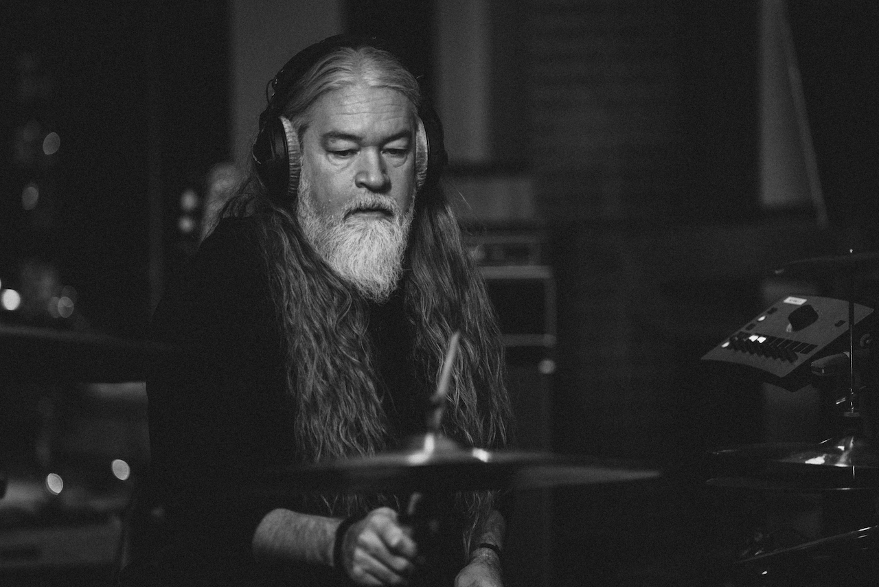 Tomas Haake testing behind the kit at IMRSV Studios, Stockholm [2026]