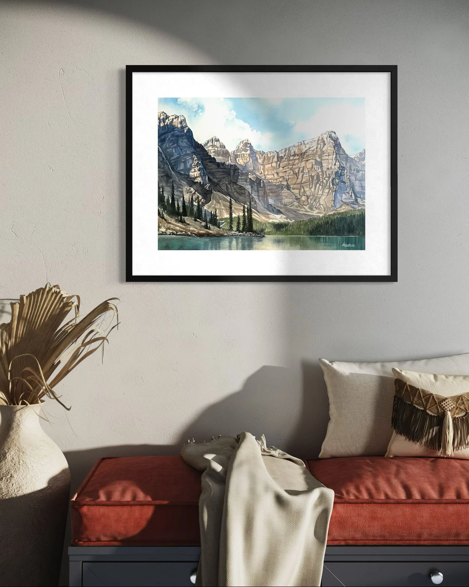 Summer Amongst The Giants | Art Print