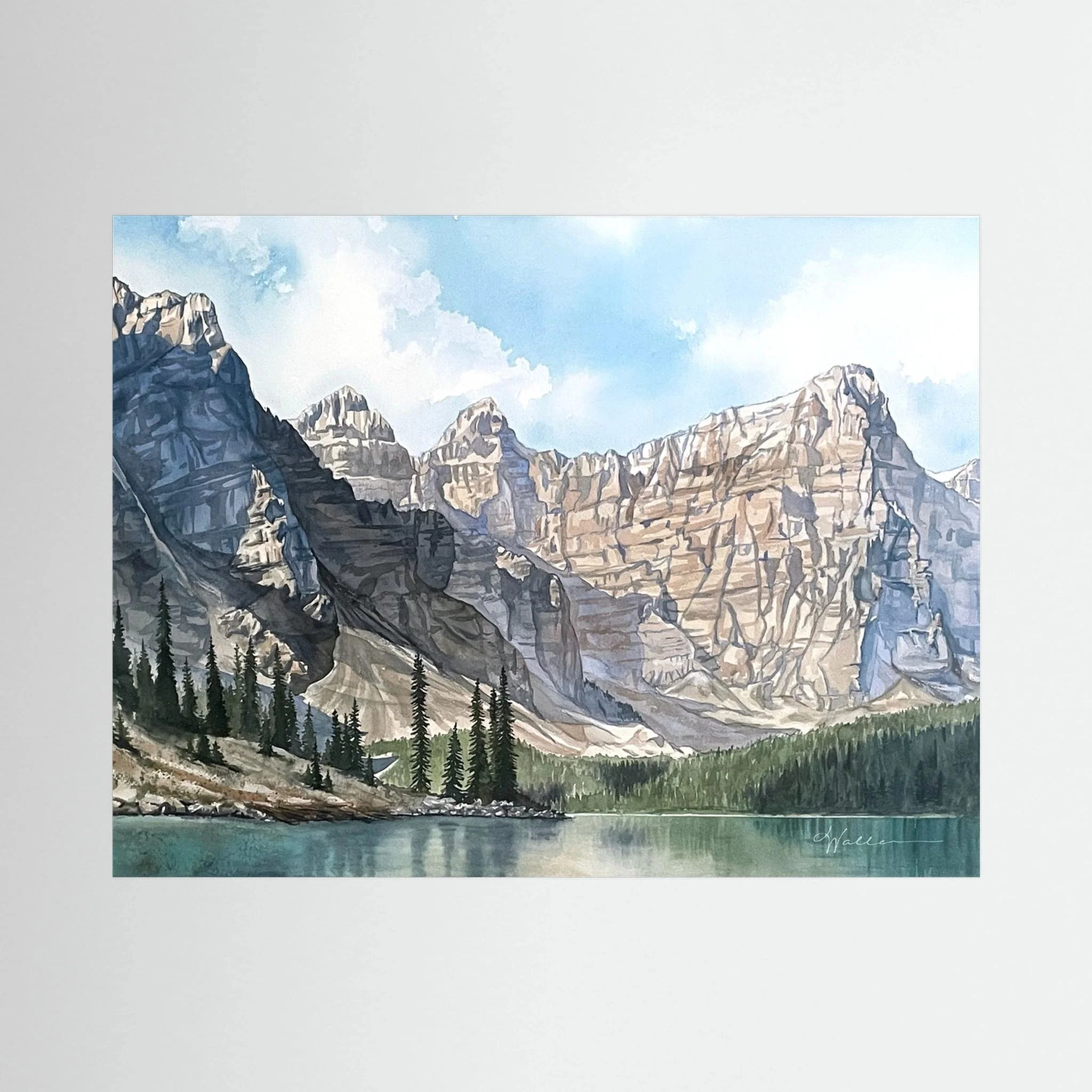 Summer Amongst The Giants | Art Print
