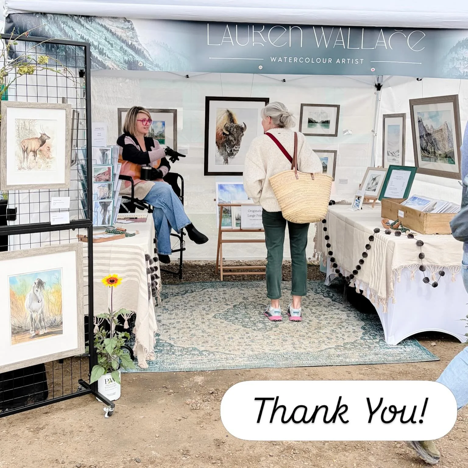 My heart is so full. 🤍

This past Saturday was my very first art market and I honestly cannot find the words to express how grateful I am for the warmth, kindness and support I experienced at the Millarville Spring Market.

To everyone who stopped b