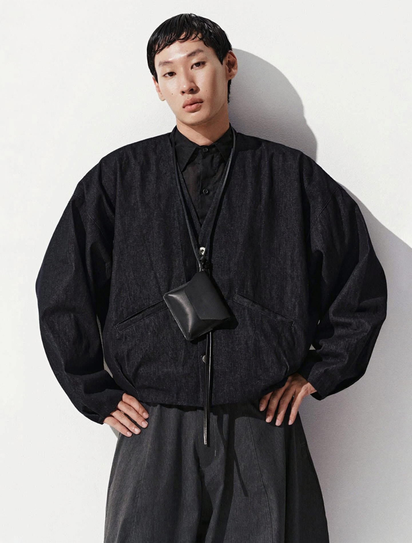 Curve Denim Cardigan