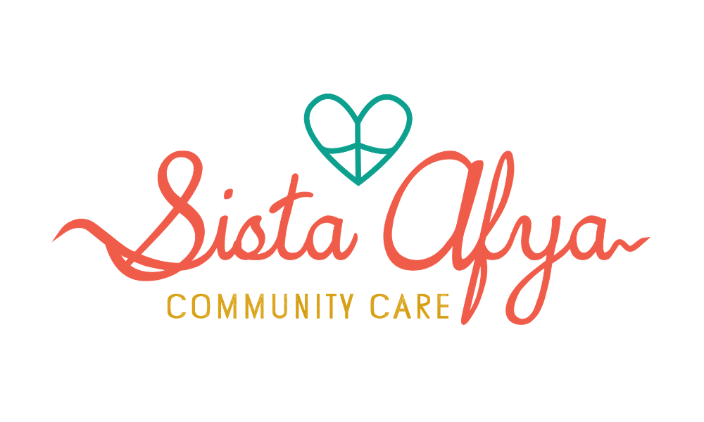 Logo for Sista Afya Community Care.