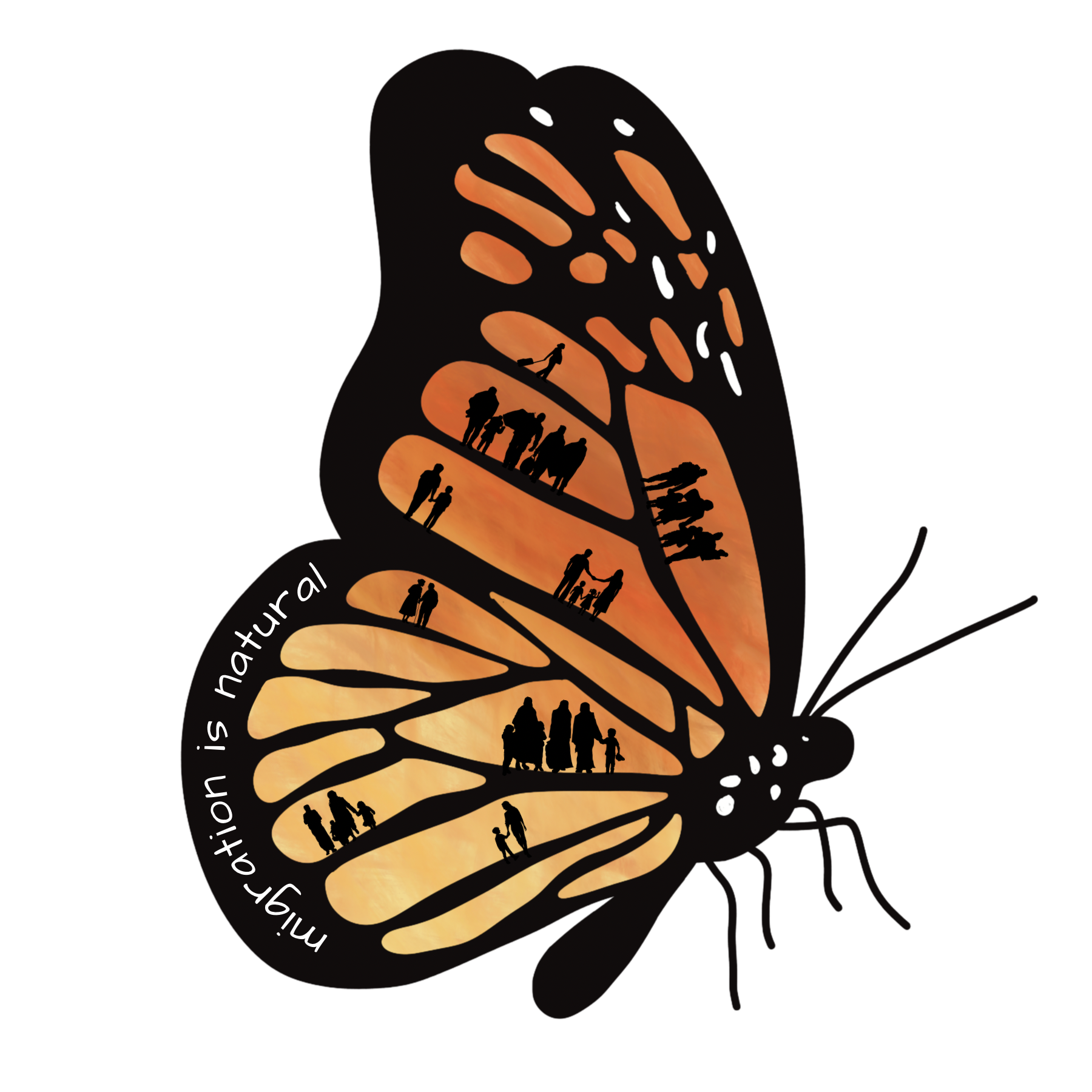 Migration Is Natural Sticker