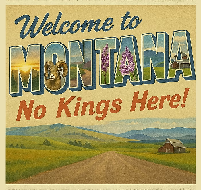 Standing With Montanans on No Kings Day