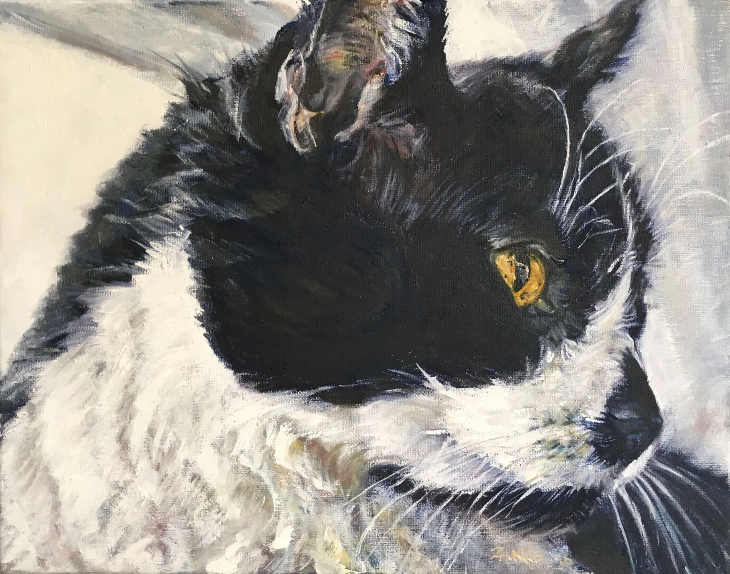 “But, I Love You” oil on art board. 9inx12in. SOLD.