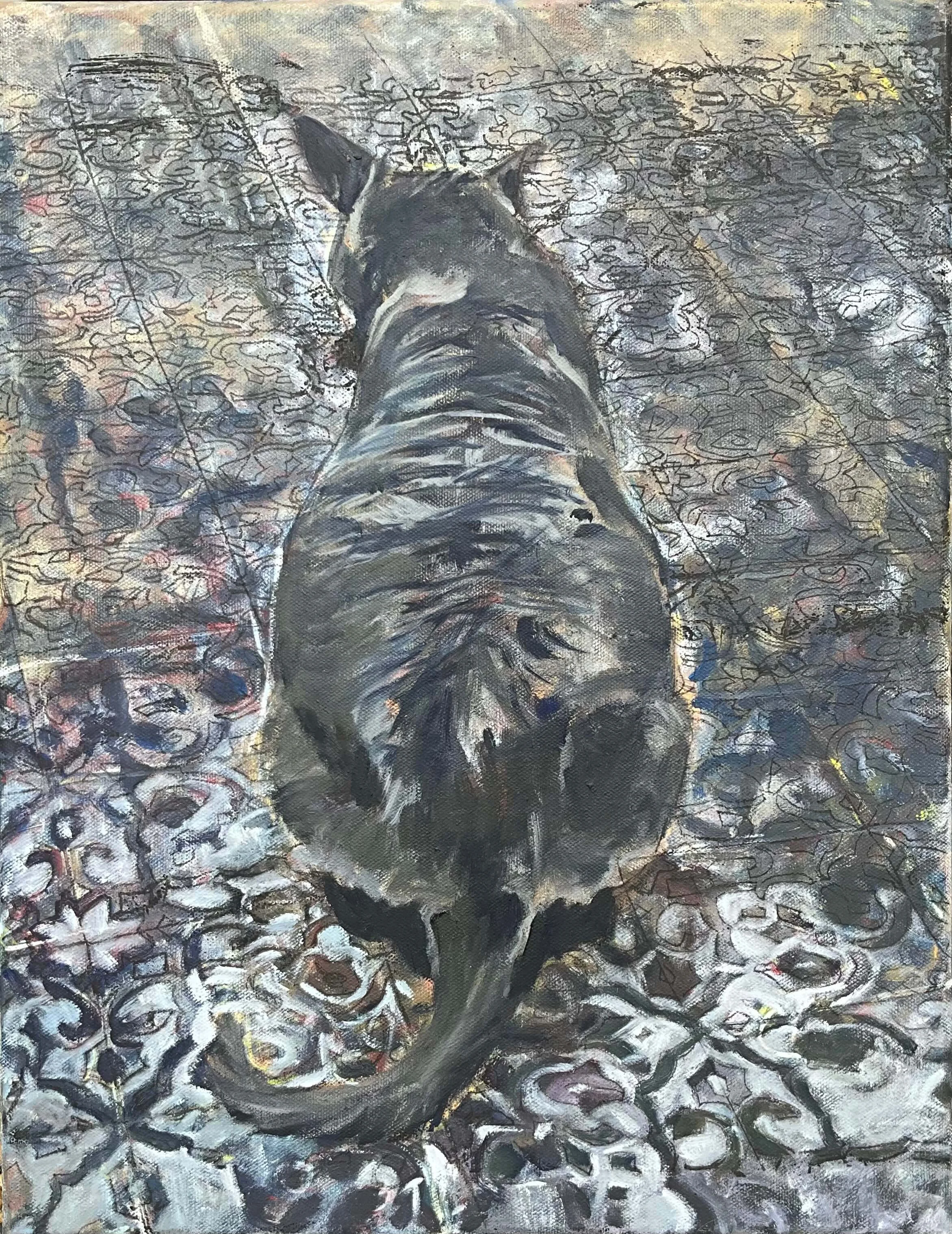“Grey Day” oil on canvas. 18inx14in.