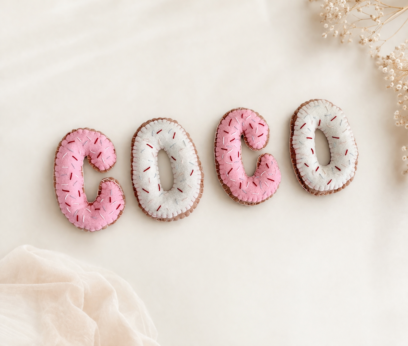 Icing Coated Custom Name Banners