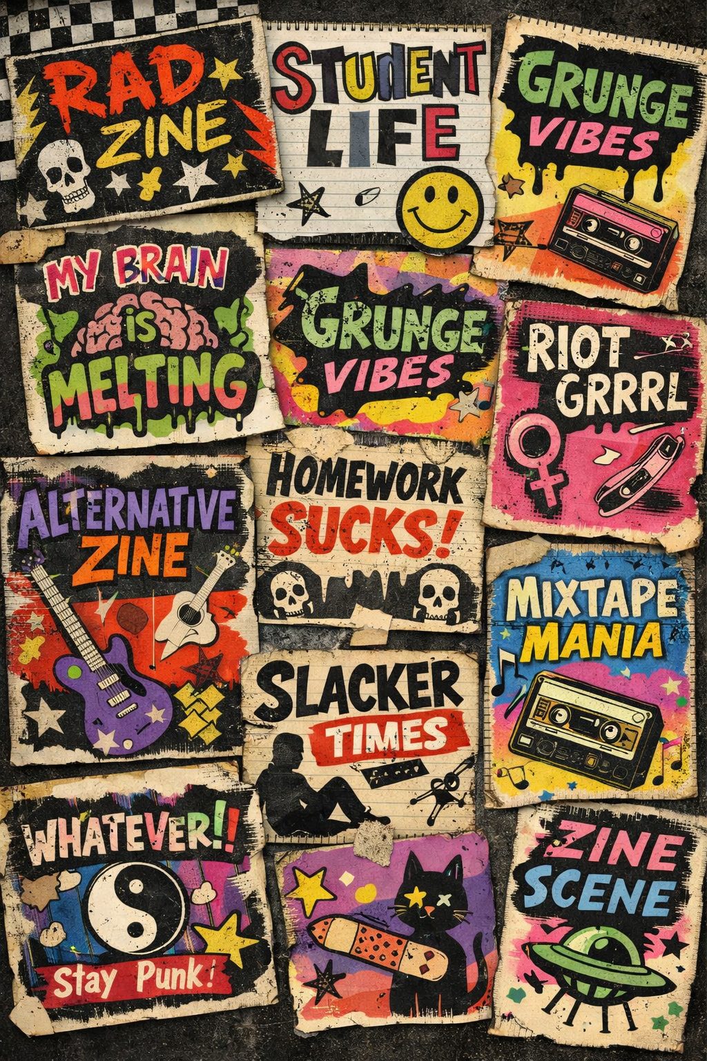 Zine Writing & Art Design (Grades 6-12) 18 Weeks - Asynchronous