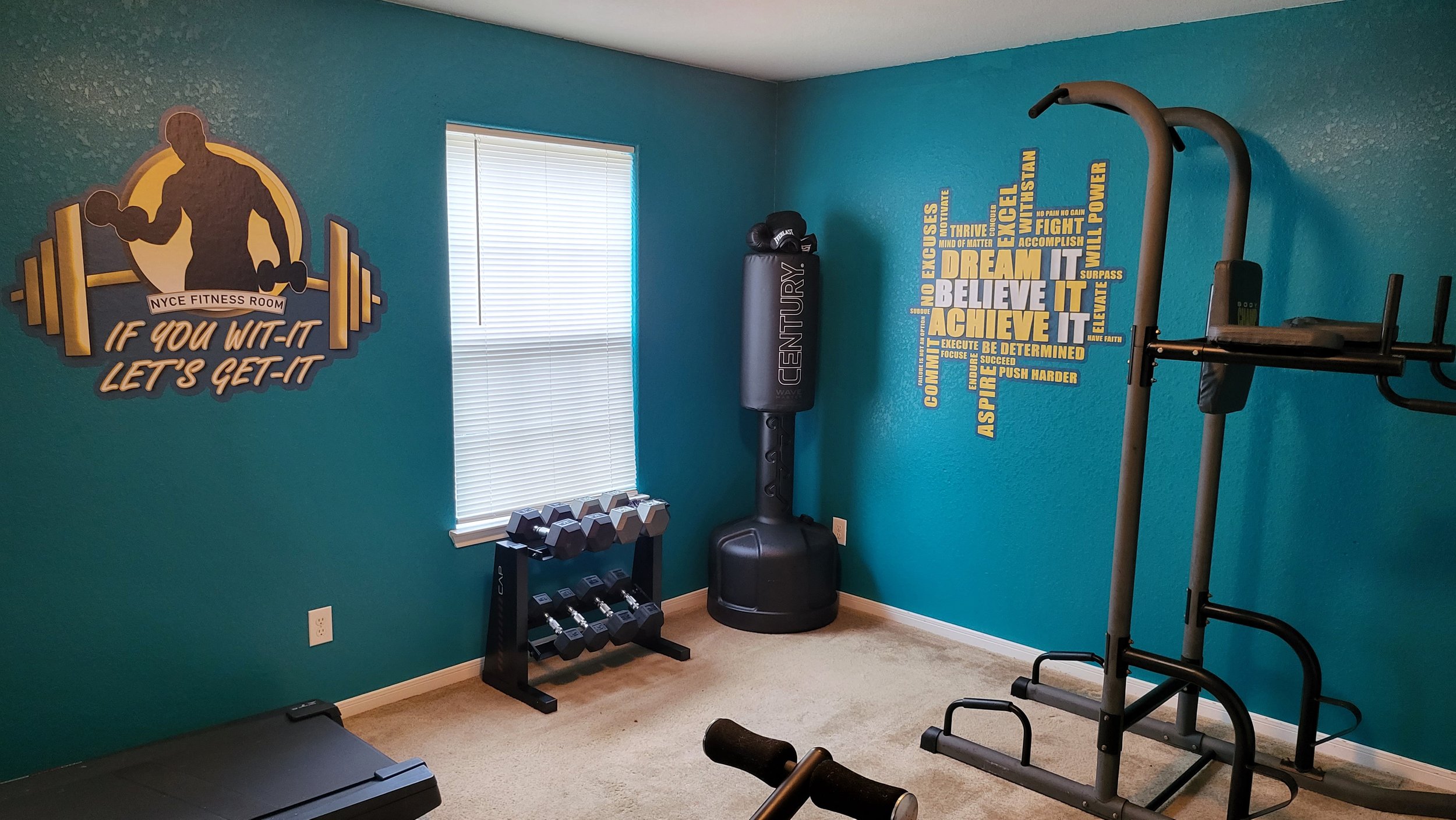 Custom Wall & Window Vinyl Decals – Home Gym & Commercial Interior Graphics Printed in Houston, TX