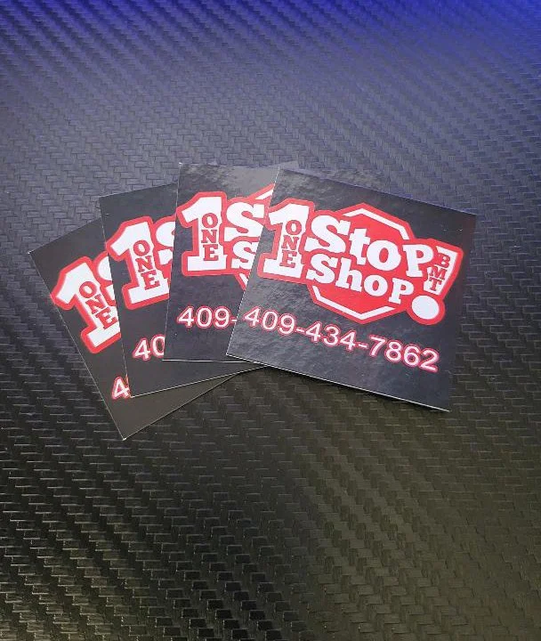 2"x2" Custom Vinyl Stickers – Brand Promotional & Business Stickers Printed in Houston, TX