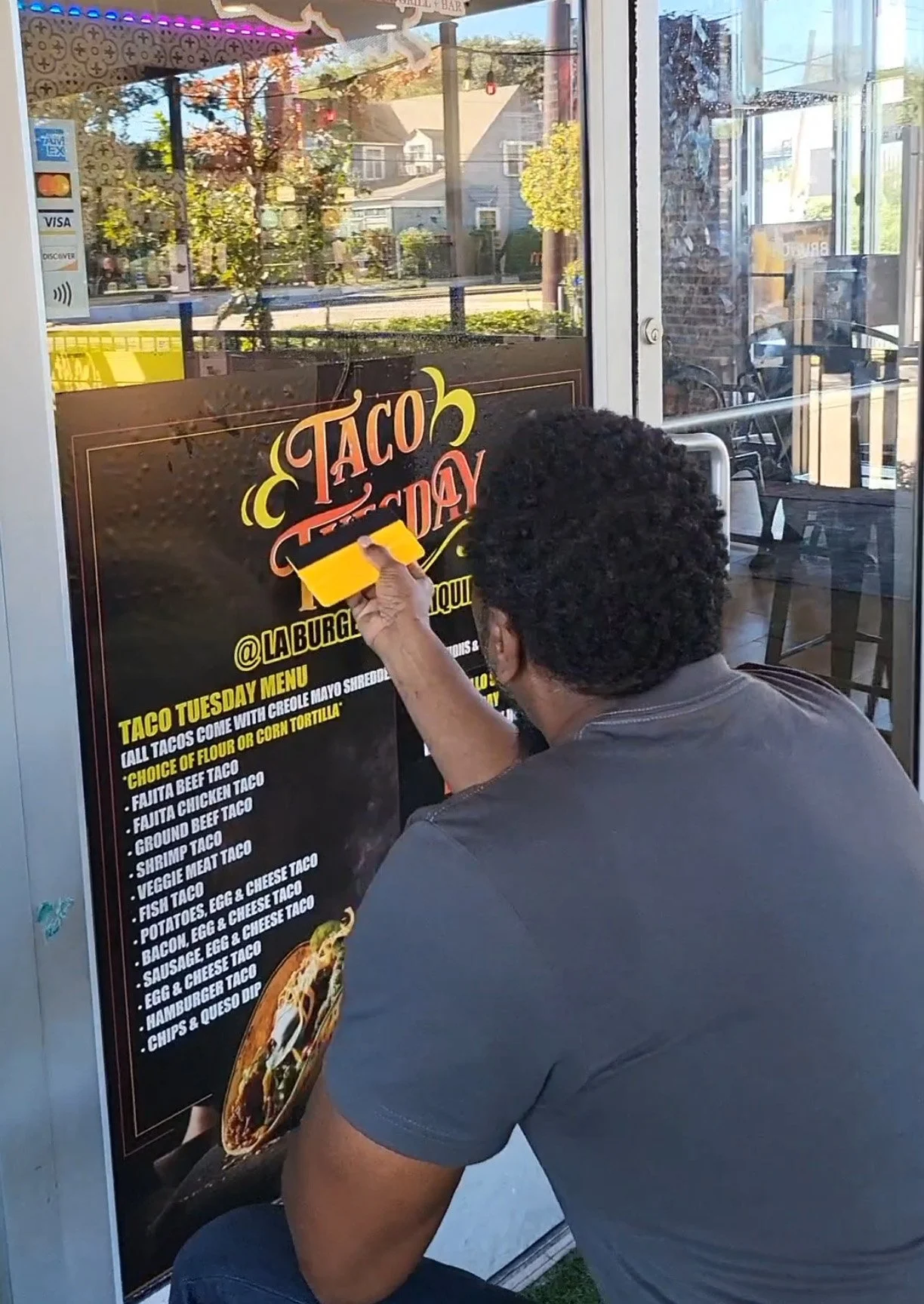 Commercial Storefront Window Decal Installation – On-Site Signage Installers in Houston, TX