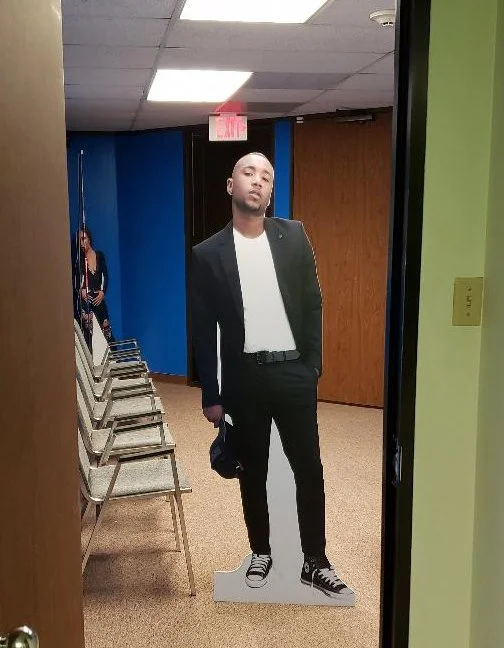 6 foot Life-Size Foam Board Cutout – Celebration of Life Standee & Prop Printed in Houston, TX