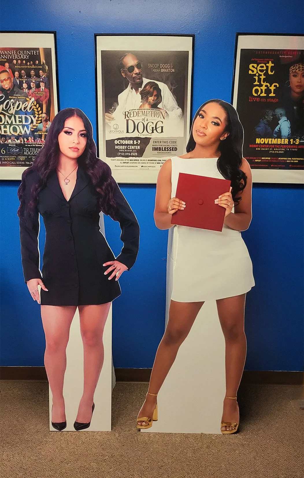 5.7 foot Life-Size Foam Board Cutouts (Standee) – Custom Graduation Cutouts printed in Houston, TX