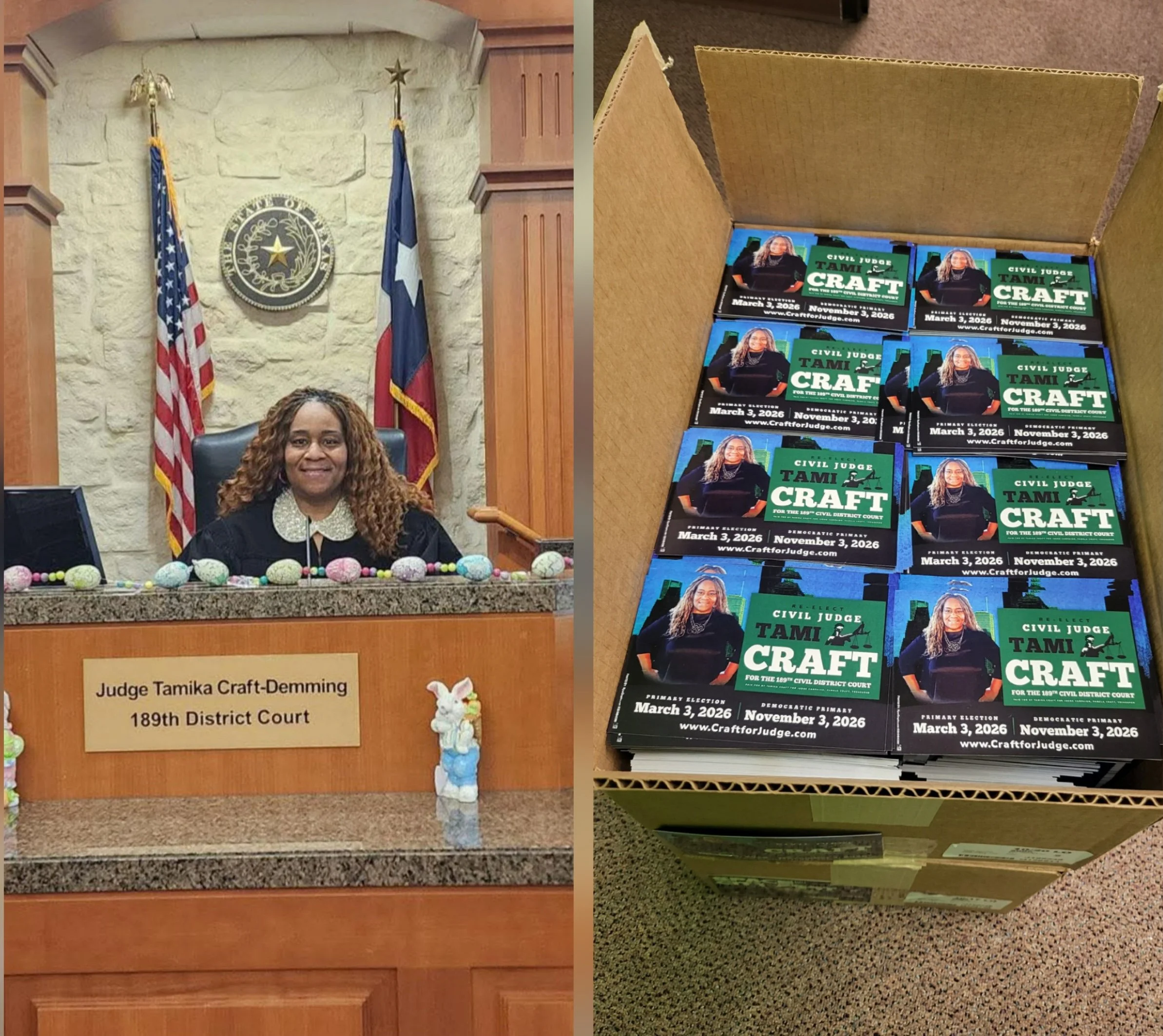 4"x6" Judicial & Political Campaign Postcard / Flyers – Election Handouts Printed in Houston, TX