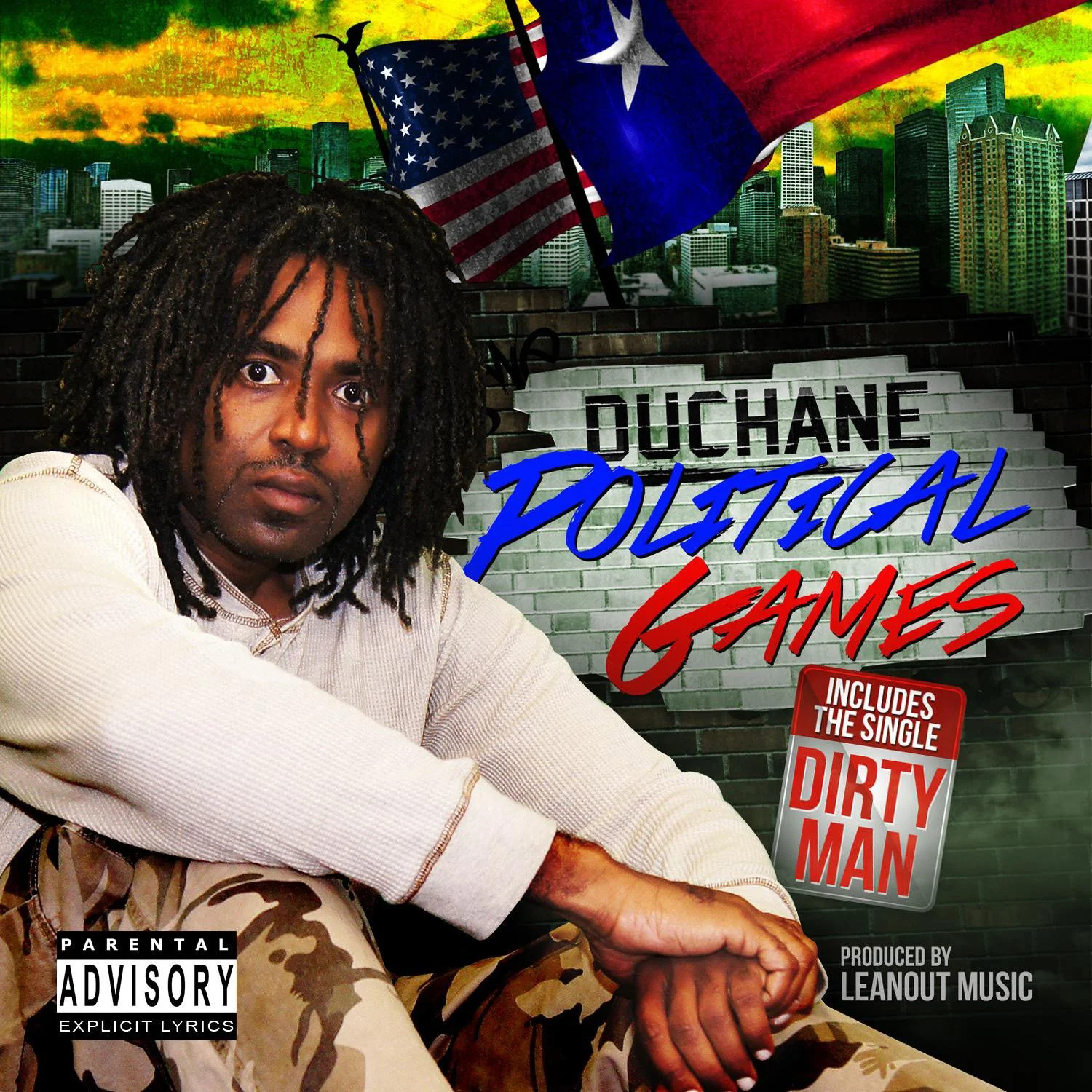 Custom Digital Single Cover Graphic Design – Music Streaming & Mixtape Cover Art Created in Houston, TX