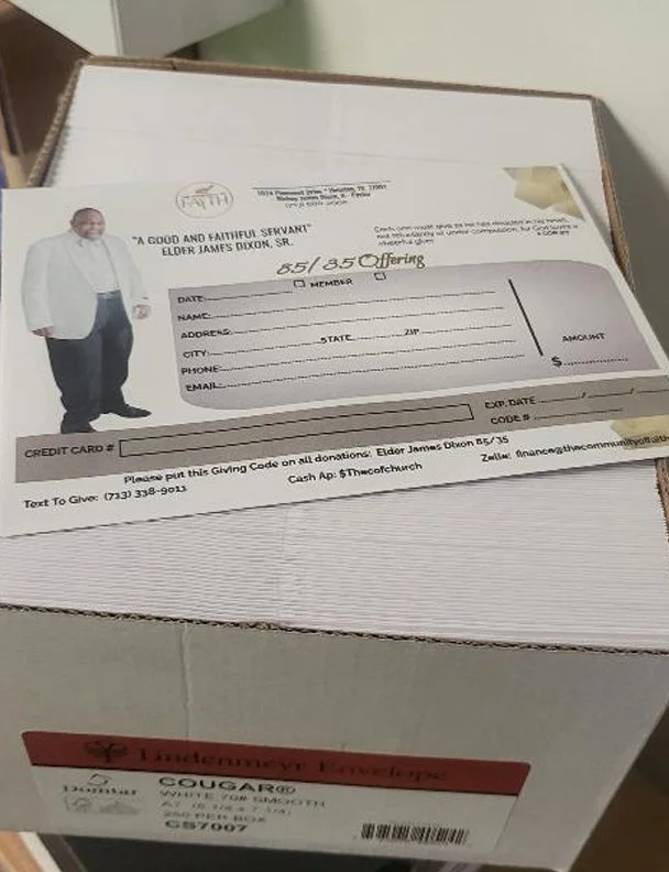 9.5"x4.125 (#10) Envelopes – Branded Envelopes Printed in Houston, TX