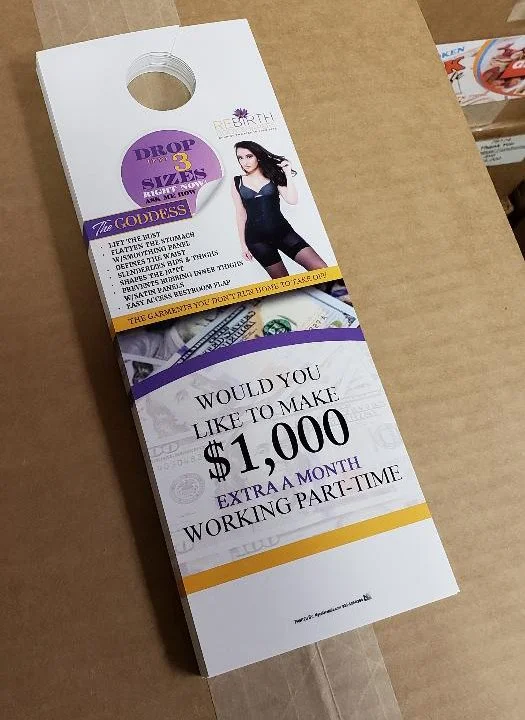 4"x11" Door Hangers – Direct Marketing & Door-to-Door Promos Printed in Houston, TX