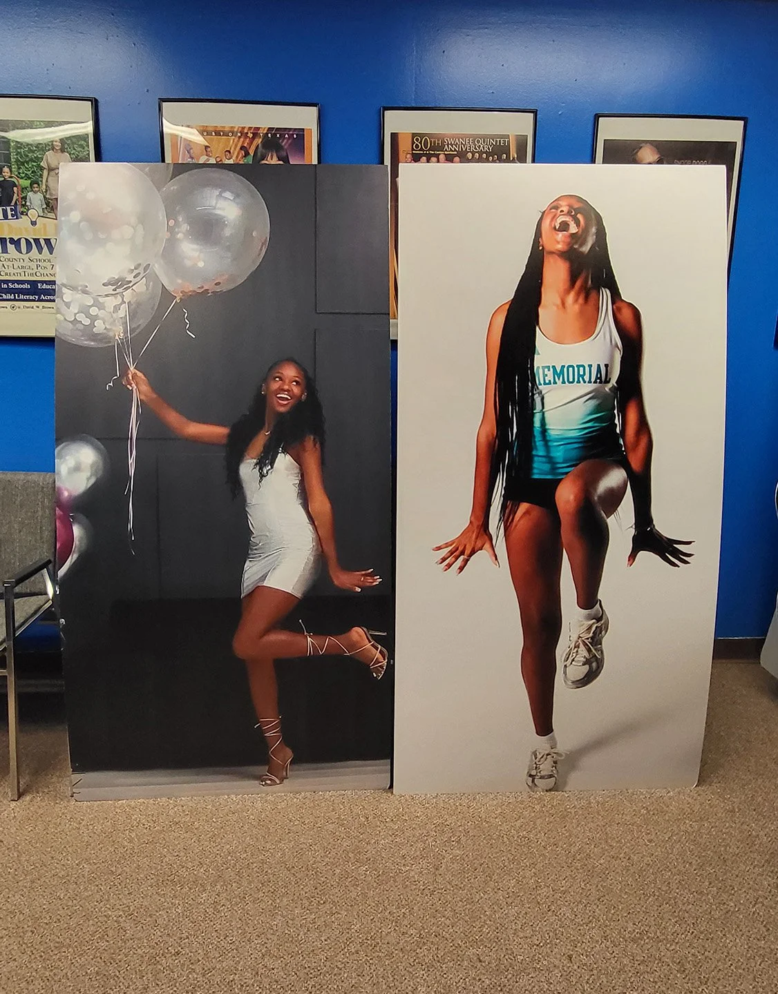 3x6 foot Custom Foam Boards – Graduation Celebration Photo Display Printed in Houston, TX