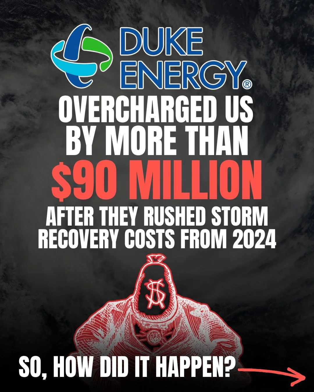 Duke Energy has been quietly filing paperwork with the state Public Service Commission about how much they overcharged Floridians for the 2024 storm season.

It&rsquo;s becoming increasingly clear they rushed their numbers just to start collecting. N