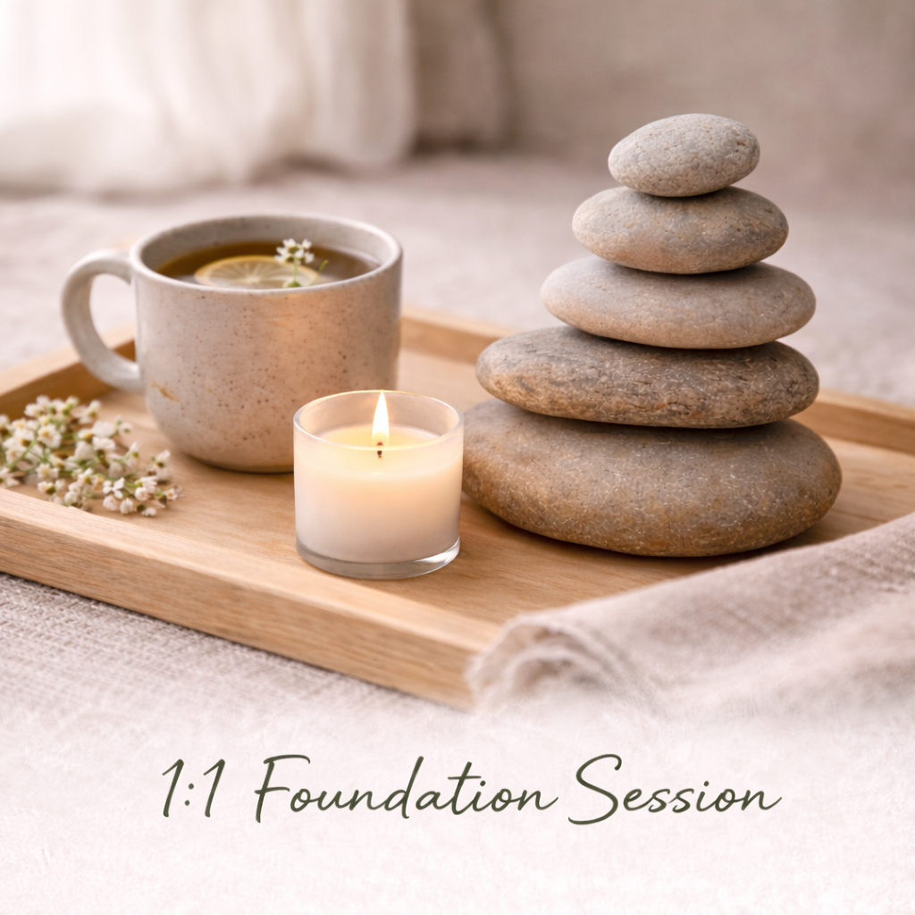 1:1 Foundation Session - 90 minute - personalised session to help process the moment everything changed and begin to find your footing again