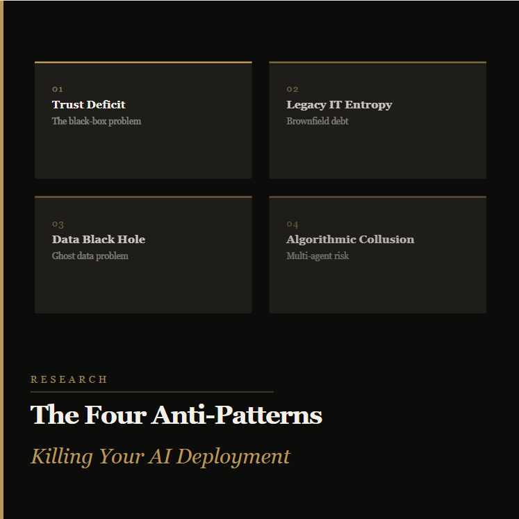 The Four Anti-Patterns That Are Killing Your AI Deployment