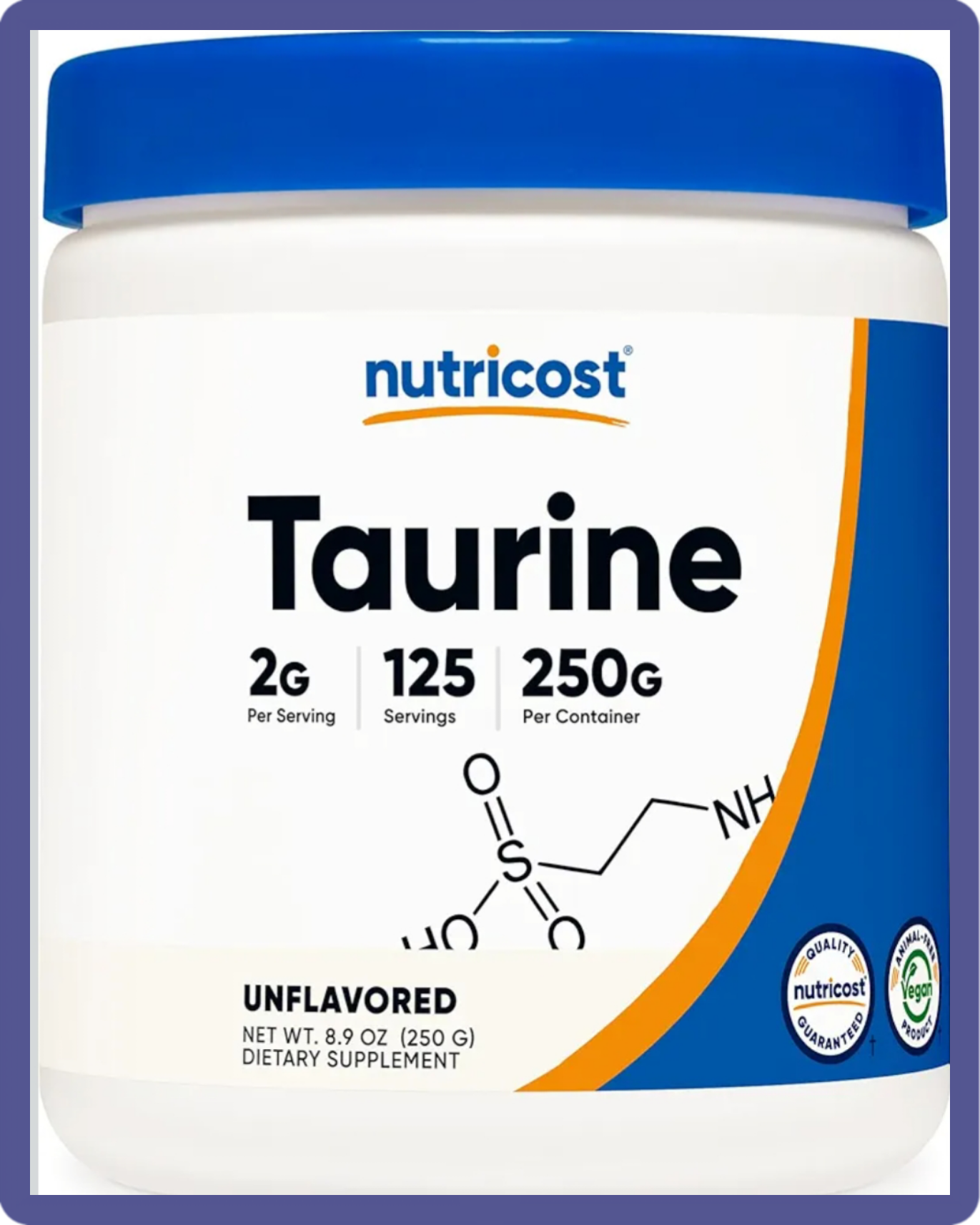 Pure Taurine: The Daily Health Foundation