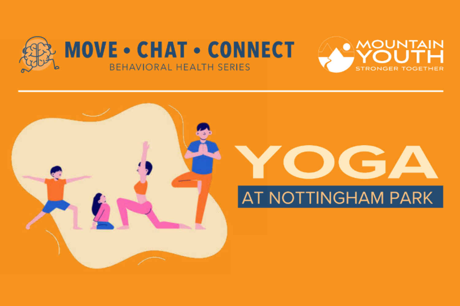 Yoga en el parque de Nottingham