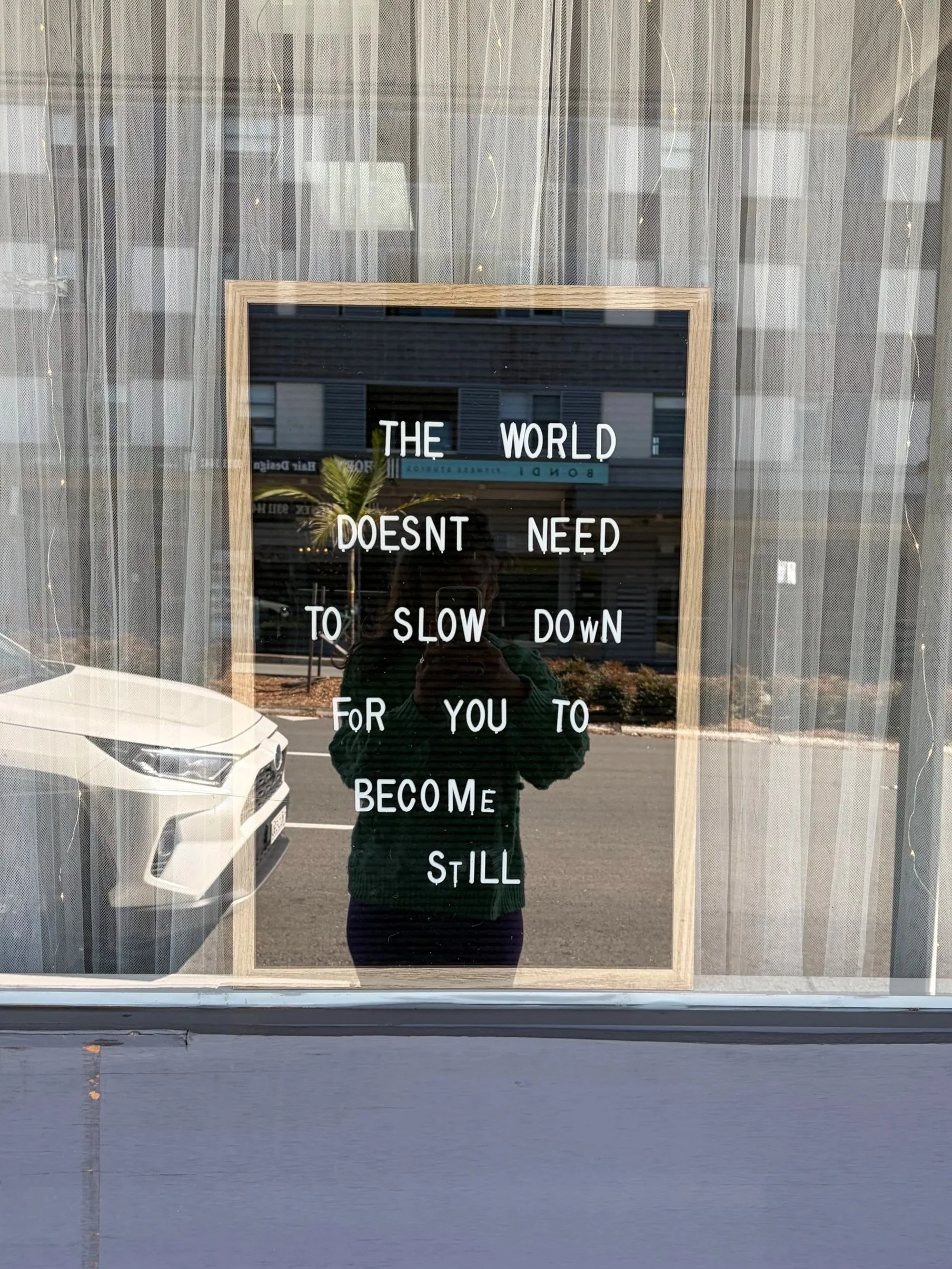 DO LESS…