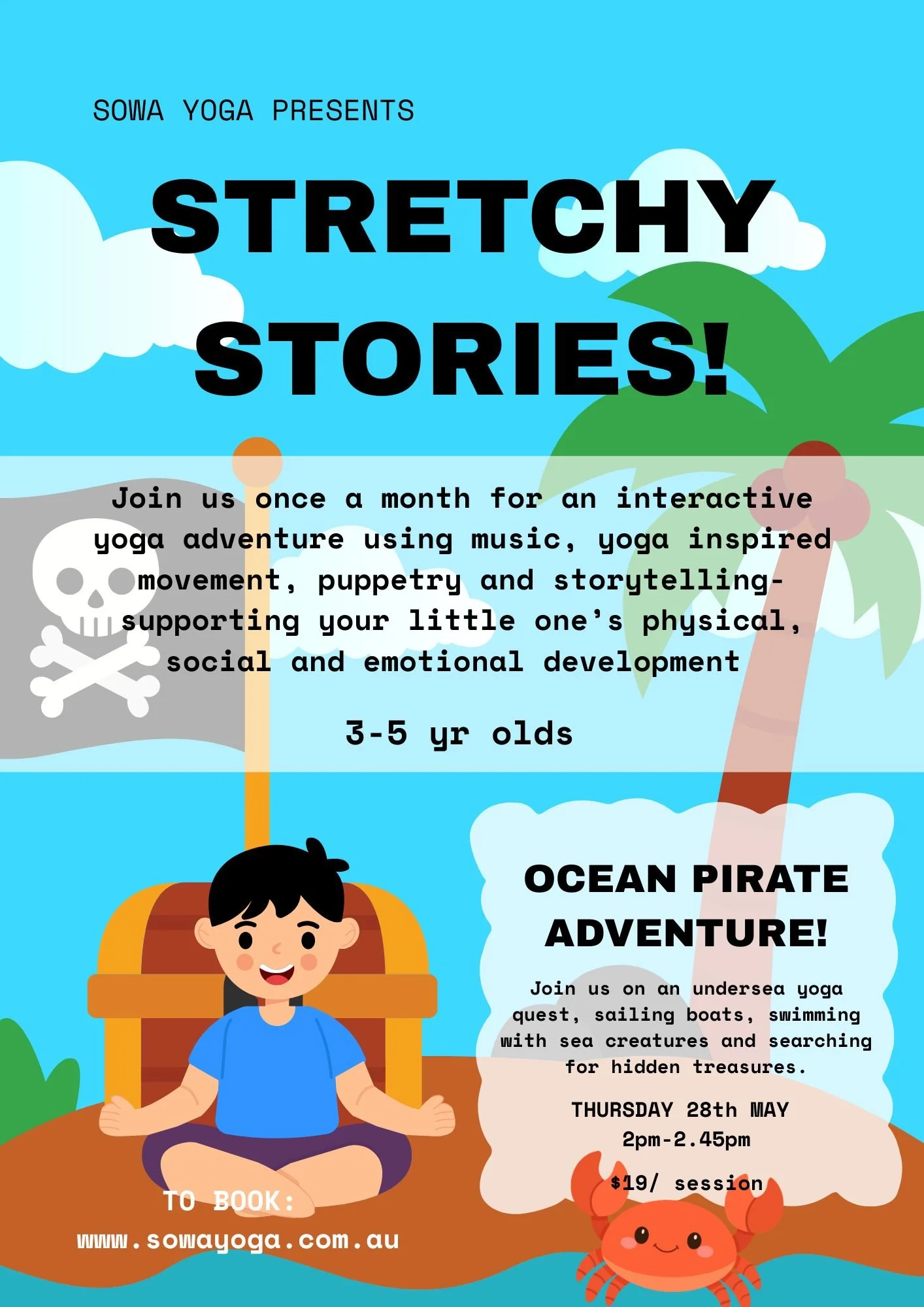 Stretchy Stories- kids yoga show