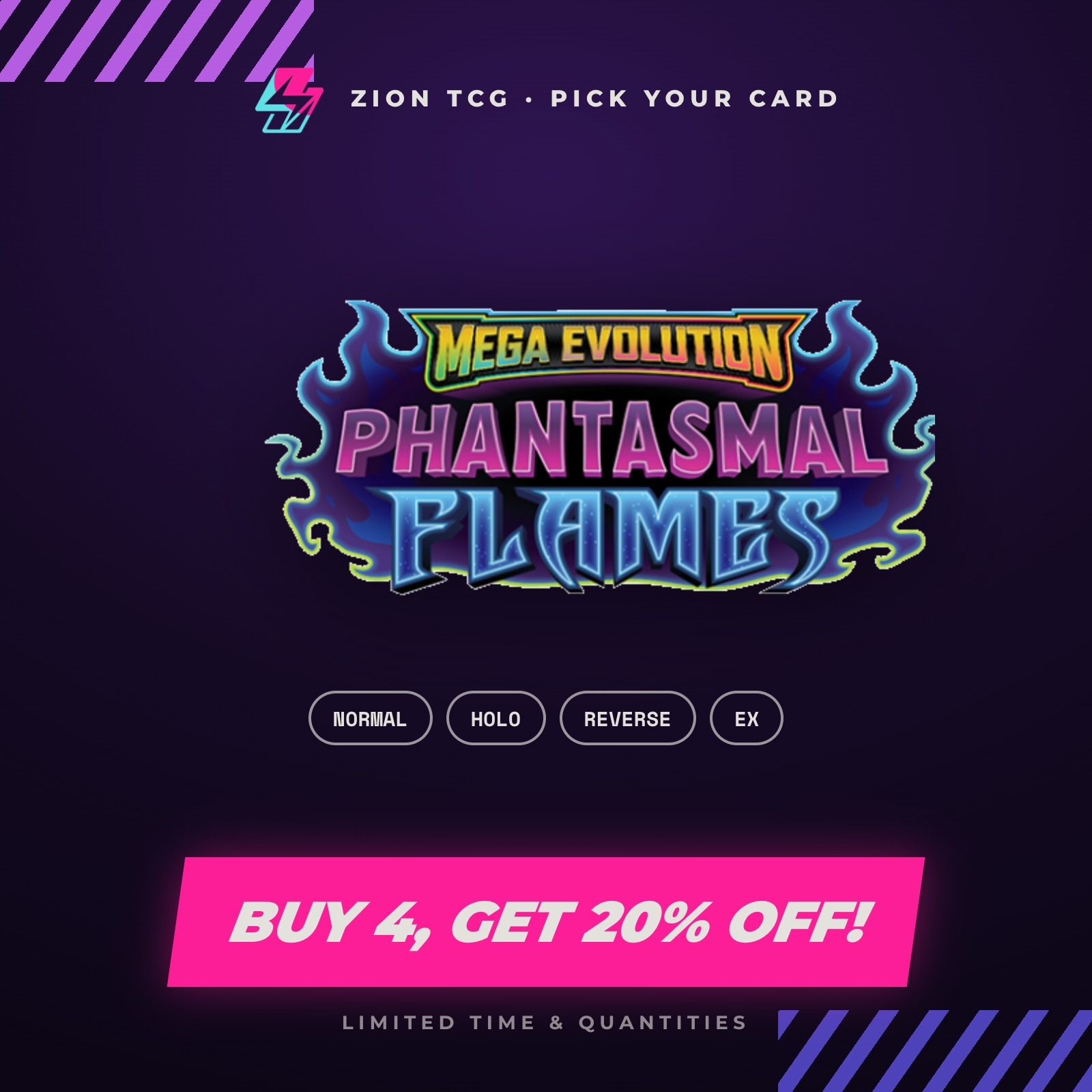 Pick your card and complete your master set
