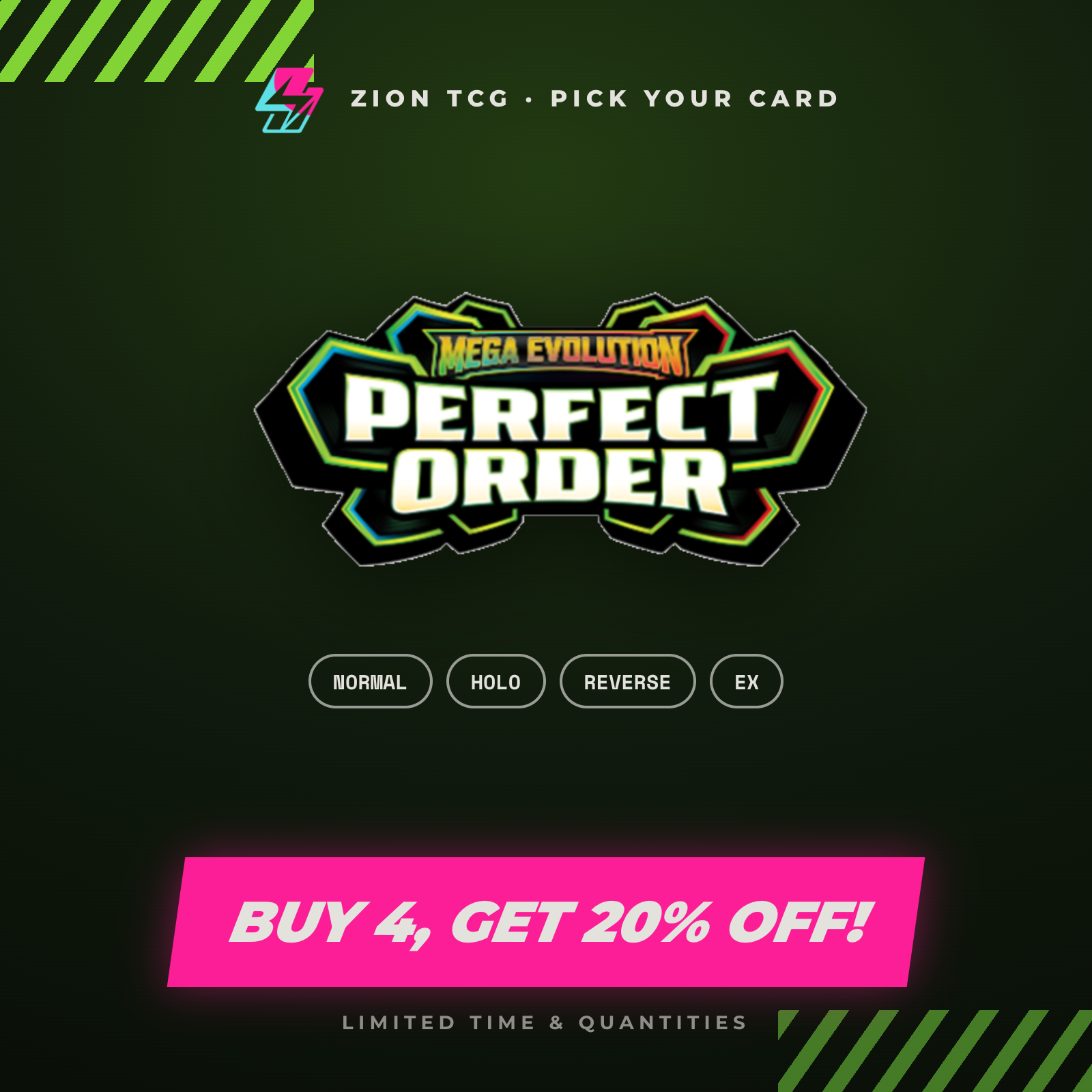 Pick your card Perfect Order