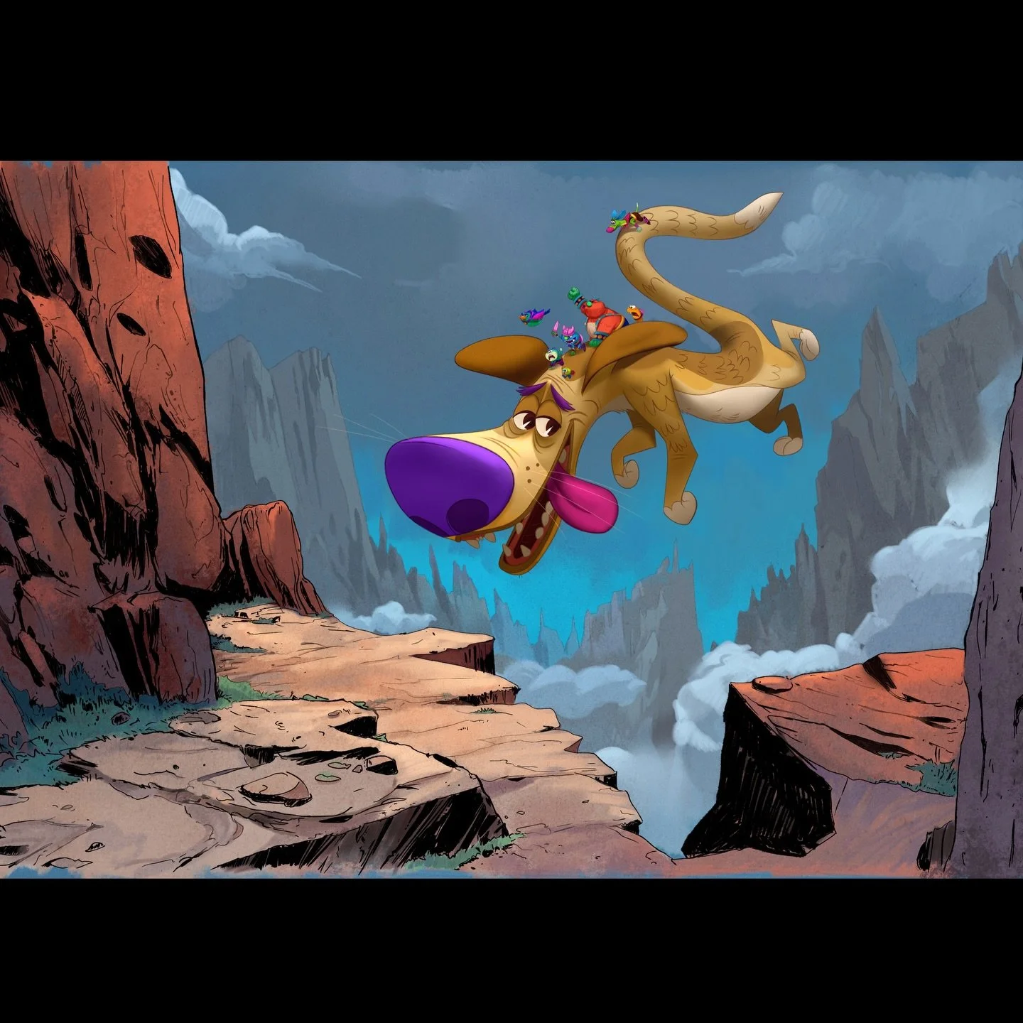 It&rsquo;s Saturday morning&hellip; you know what that means. ✨ Time for a new drop.

Early concept look at our world in motion.

The Makers have to get around somehow&hellip;
so why not ride a Papa Dragon?

She&rsquo;s fast.
She&rsquo;s silly.
She&r