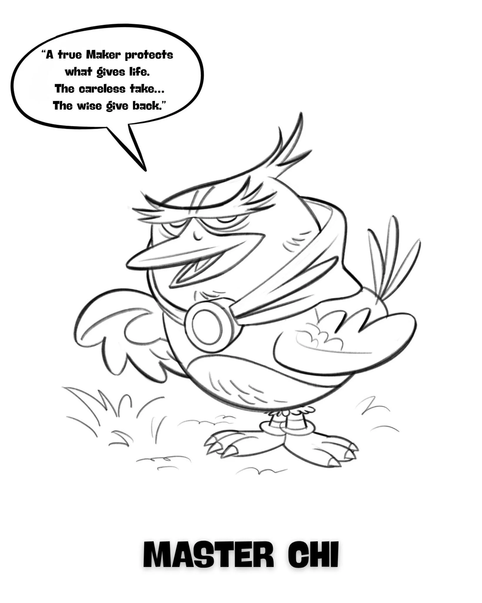 Master Chi&rsquo;s Wisdom Wednesday 🌍

&ldquo;A true Maker protects what gives life.
The careless take&hellip;
The wise give back.&rdquo;

⚡ Awaken Your Maker

#EarthDay #WisdomWednesday #MakersMindset #ProtectOurPlanet #gumitupmakers