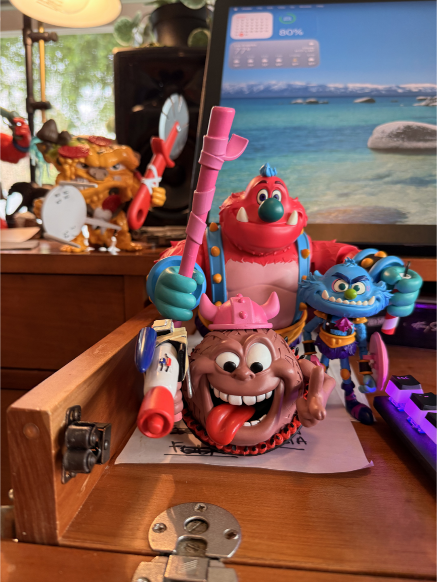 Colorful toys collectible