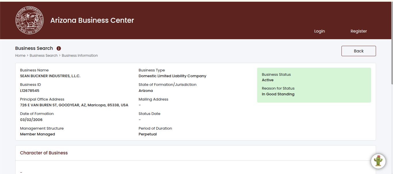 Senate Candidate Sean Buckner Had Three Business Entities — None Appeared in His Federal Bankruptcy Filing