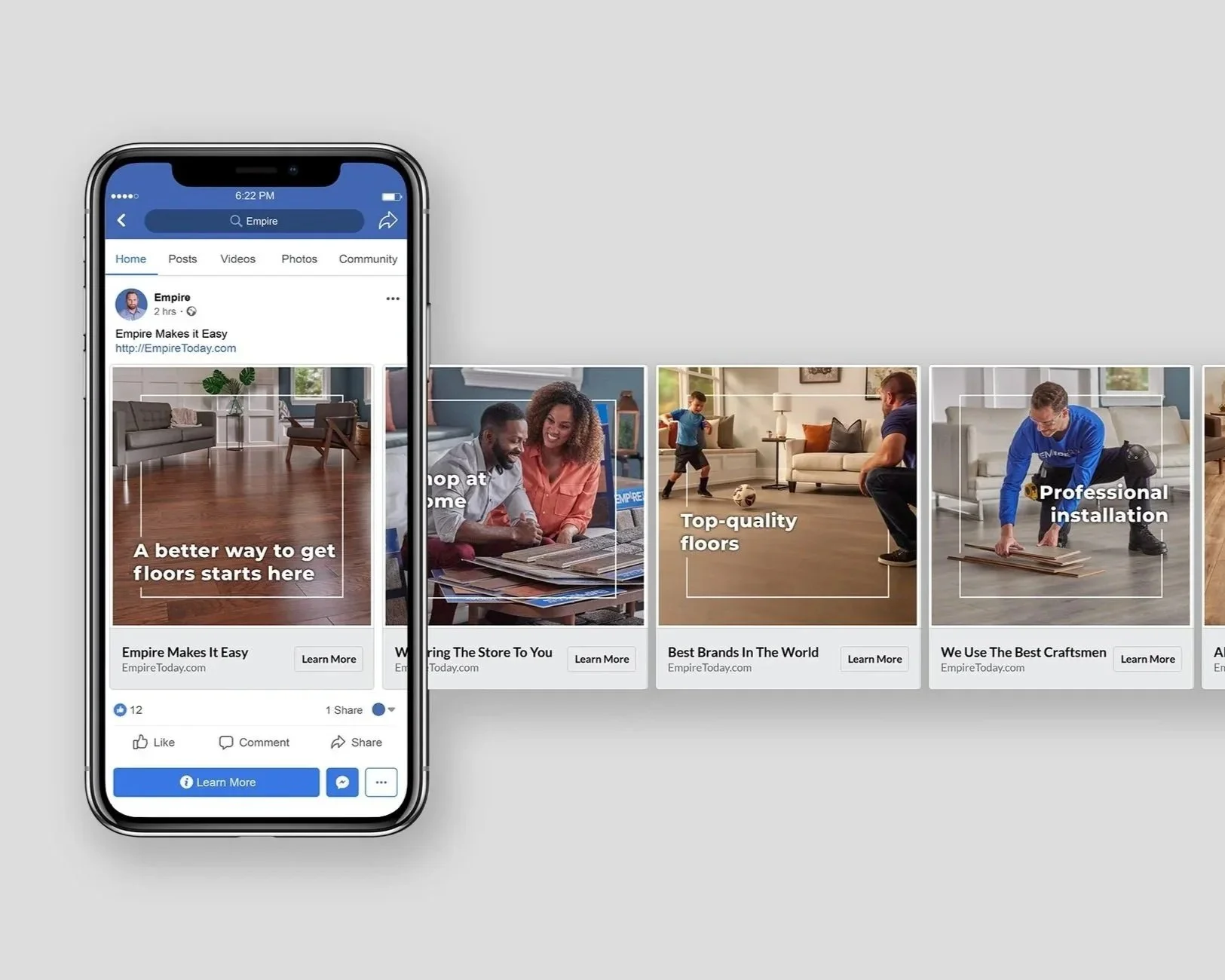 Meta Carousel Ad Campaign