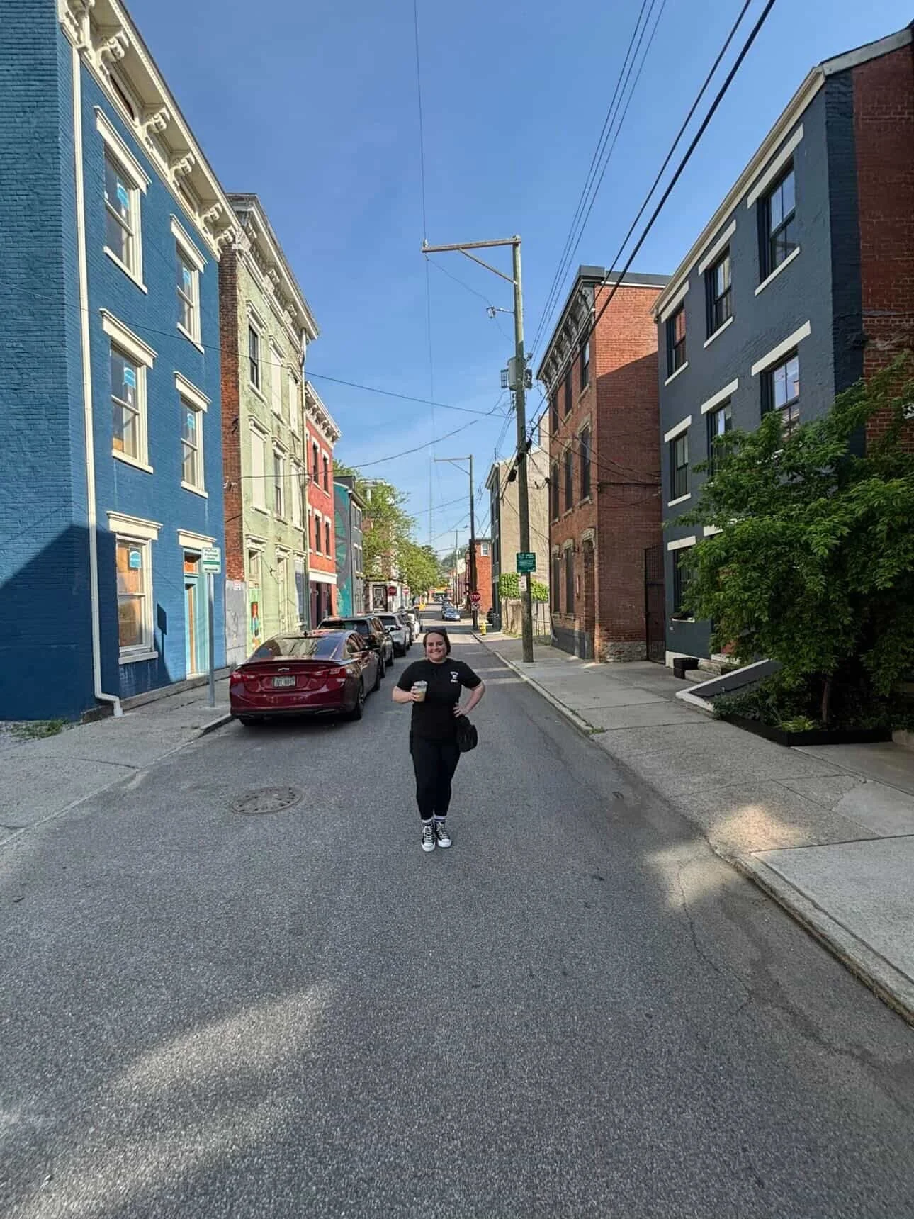 One of our favorite things about our trip to Cincy this weekend was the OTR ( Over The Rhine) neighborhood we stayed in! We were able to stay in a cute air BNB in the historic Saxony Building (slides 2&amp;3 - merlot colored building)

I was shook by