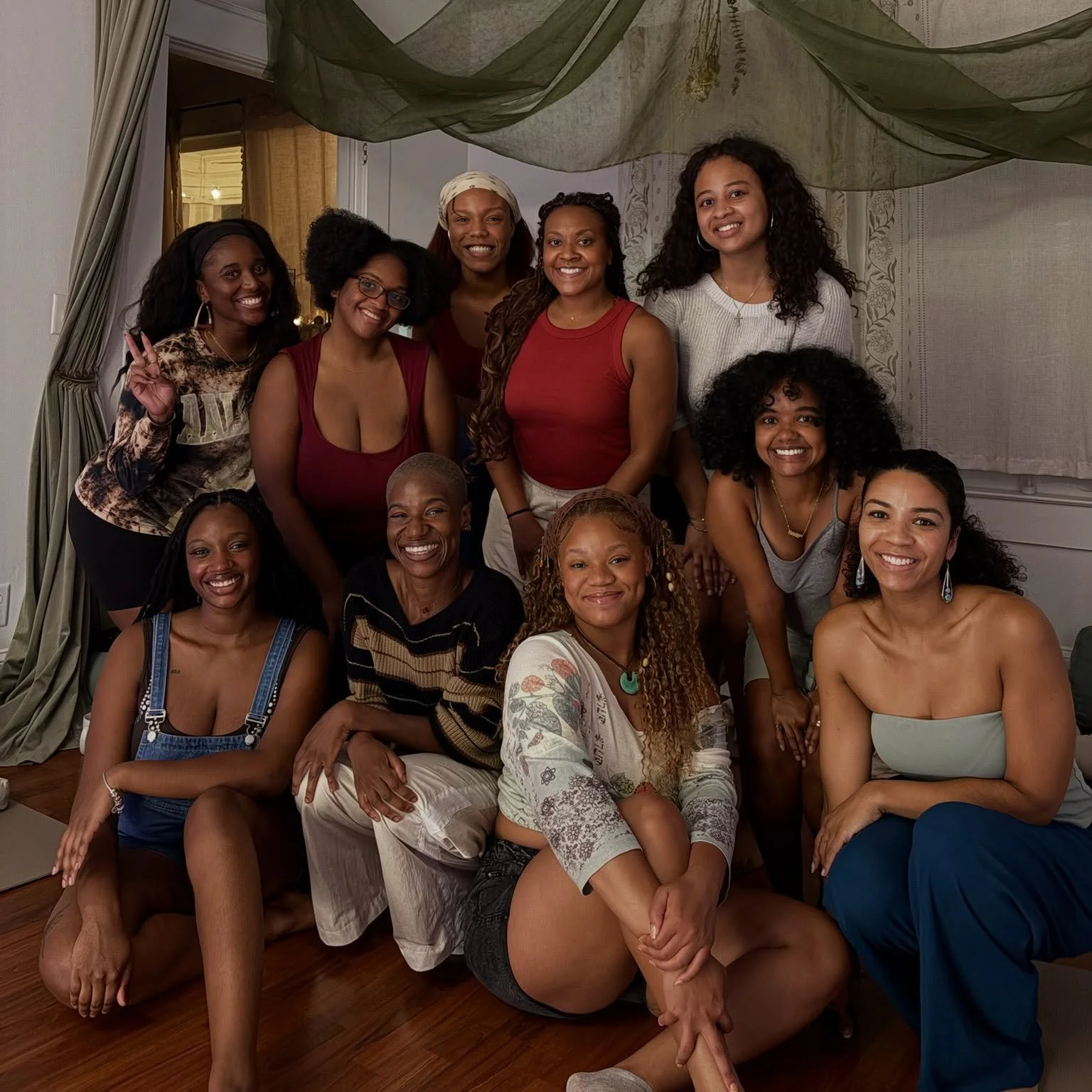 Black women at a Breathe in Color Experience