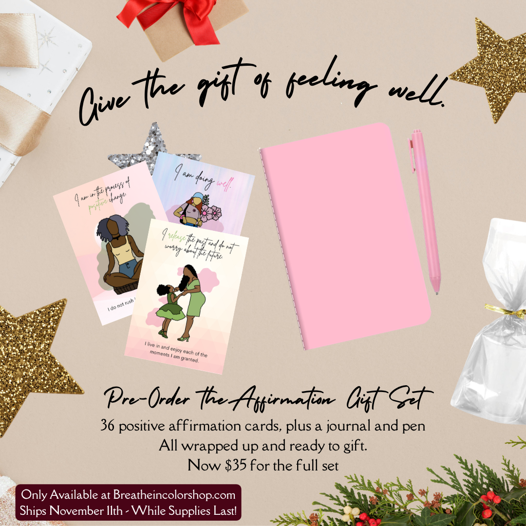 Pre-Order: Breathe in Color Affirmation Gift Set