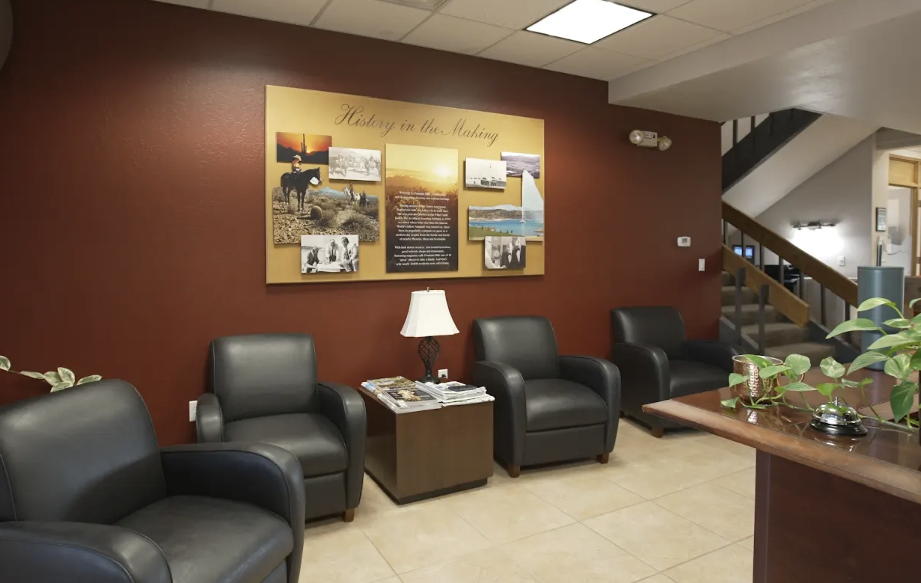 Before - Greeting Area