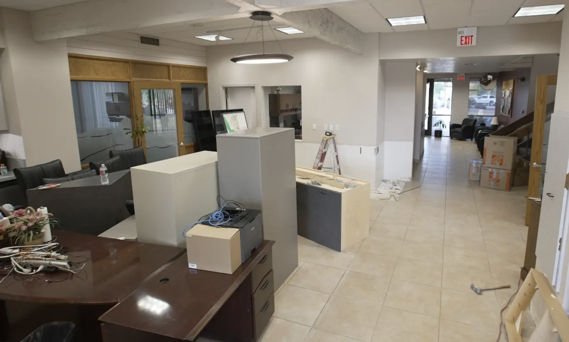 Before - Lounge Area