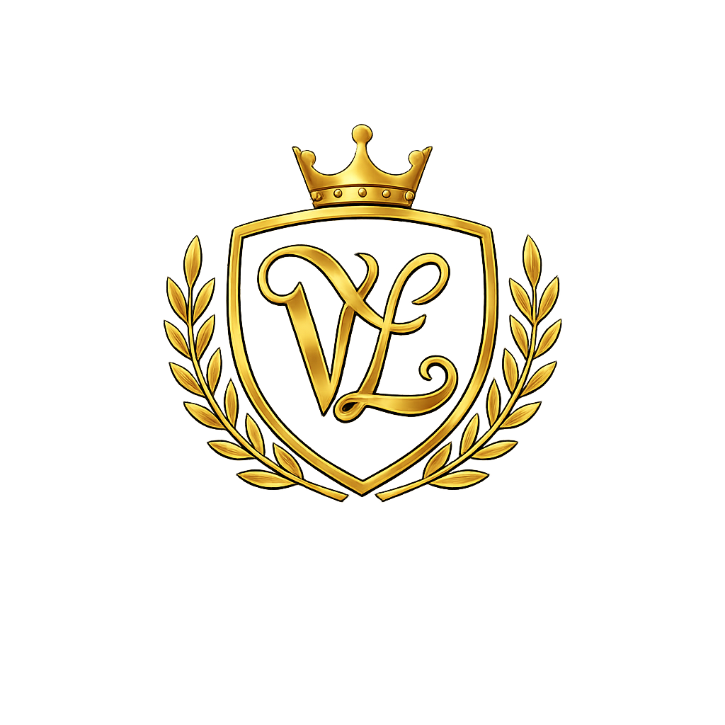 Velvet Legacy Holdings LLC gold crest representing the firm’s luxury, institutional brand identity.