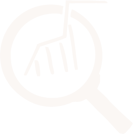 Magnifying glass examining a line graph indicating growth or data analysis for Financial Strategist in Canada