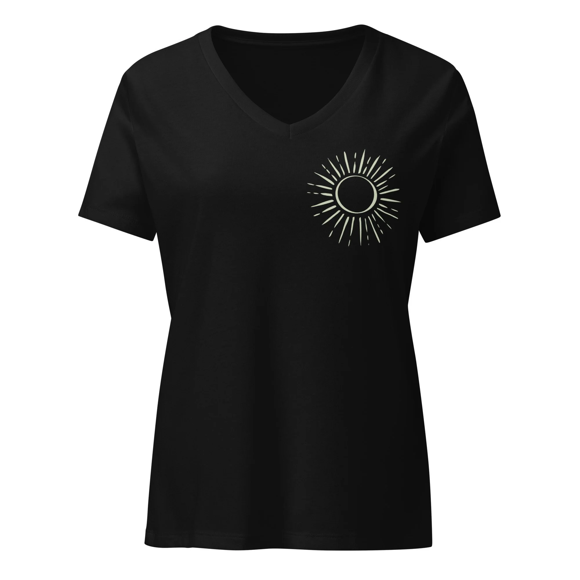 Women’s relaxed v-neck t-shirt