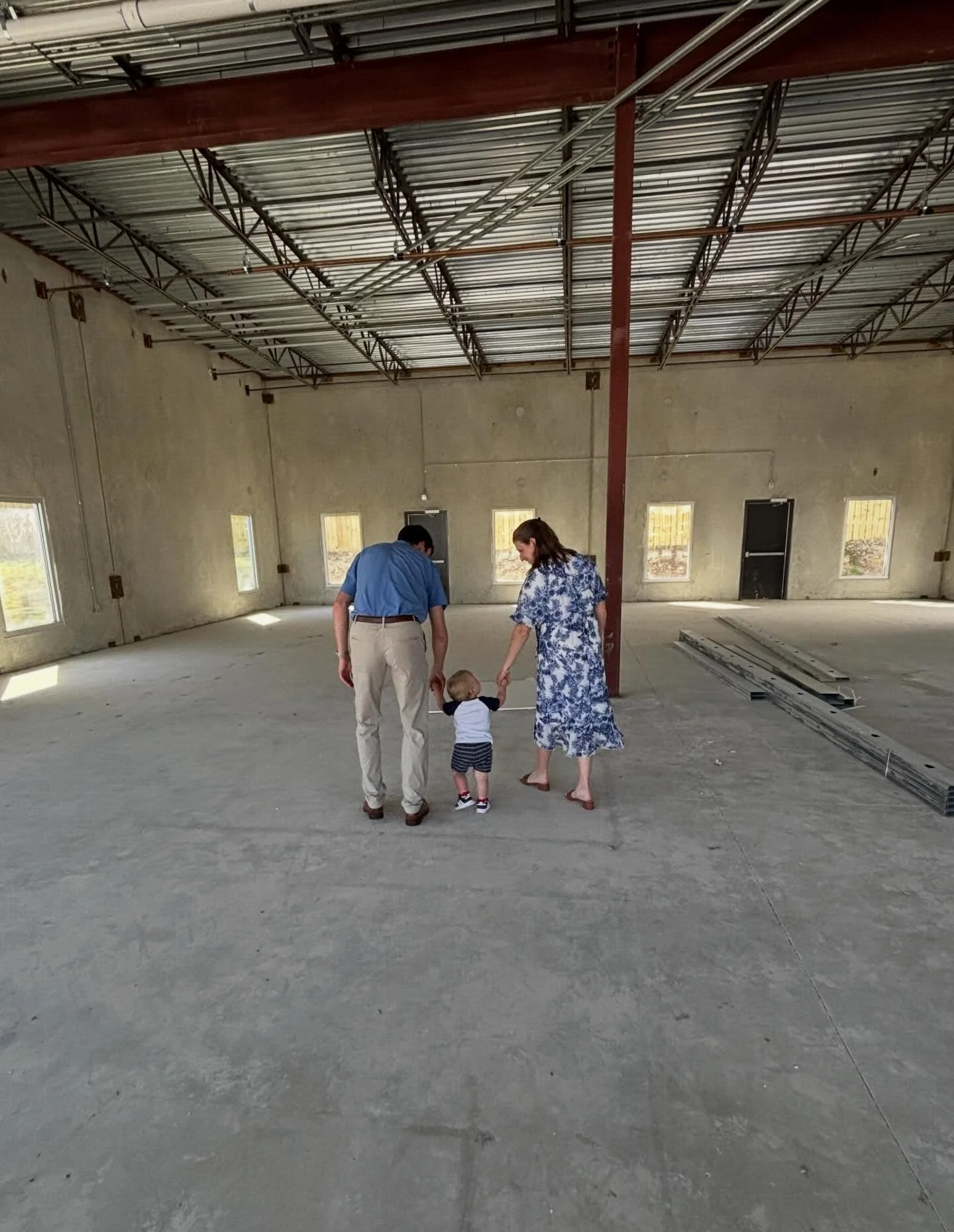 🚧 We are still waiting on our building permit, so this is the current state of the clinic. Check back soon for more construction updates! 🚧