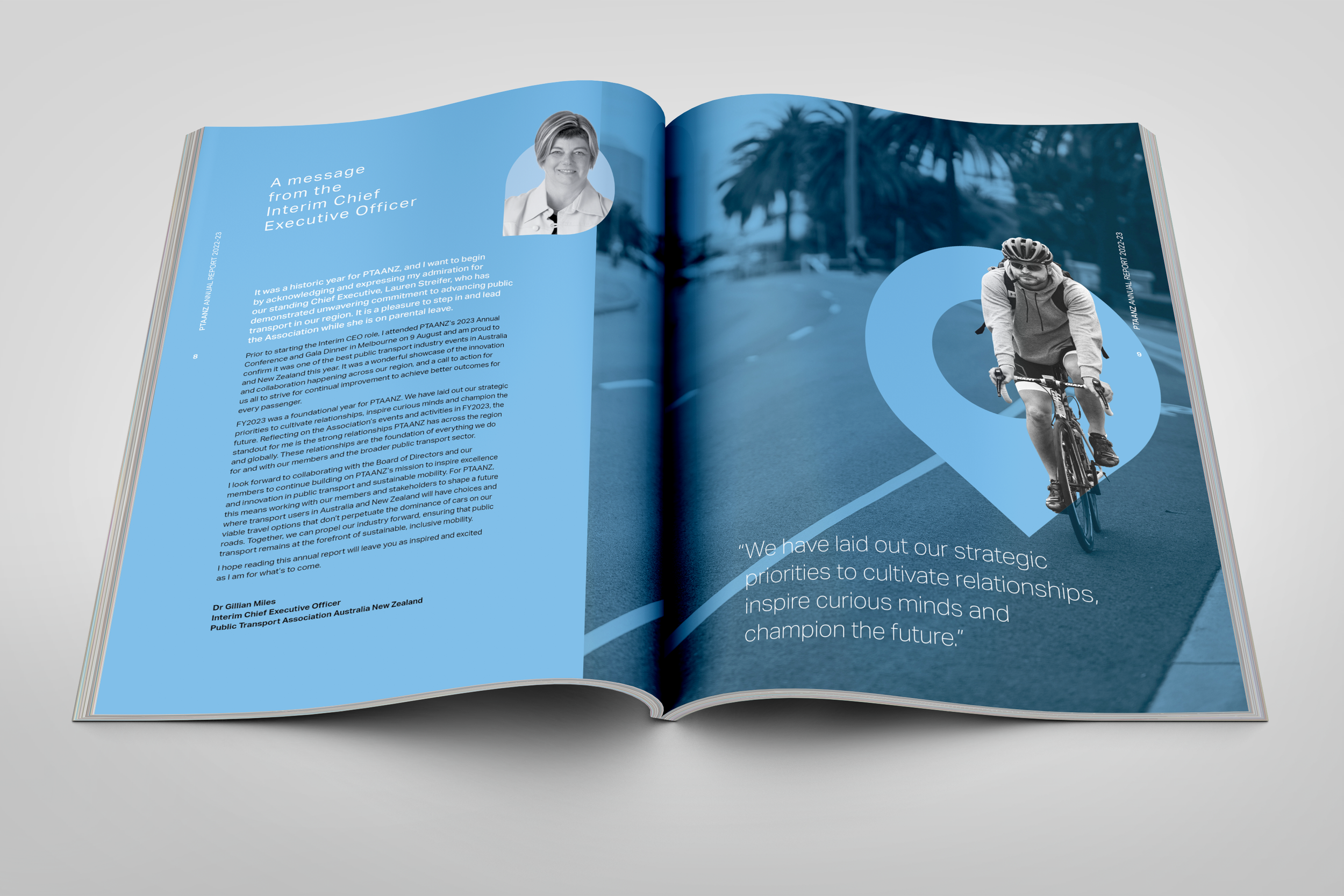 PTAANZ annual report spread