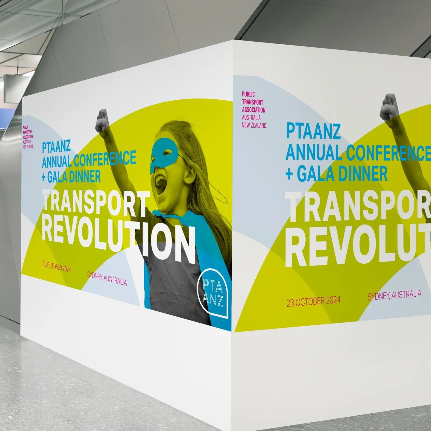 We were excited to work on this years PTAANZ conference branding. This year's theme, Transport Revolution, is a call to action for the public transport industry to be bold for change and help create a shift to sustainable forms of mobility. Viva la r