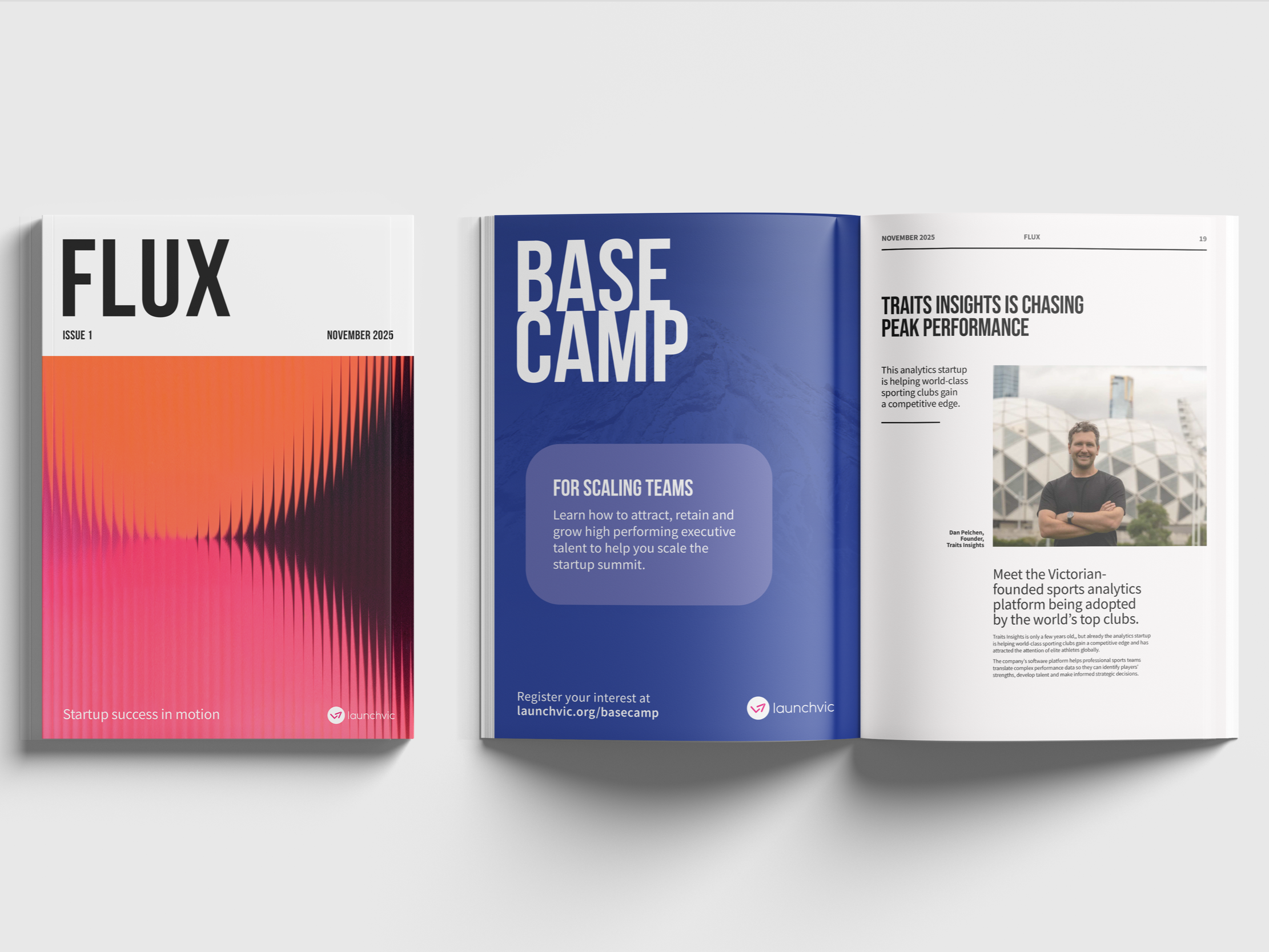 Launch Vic Flux magazine 